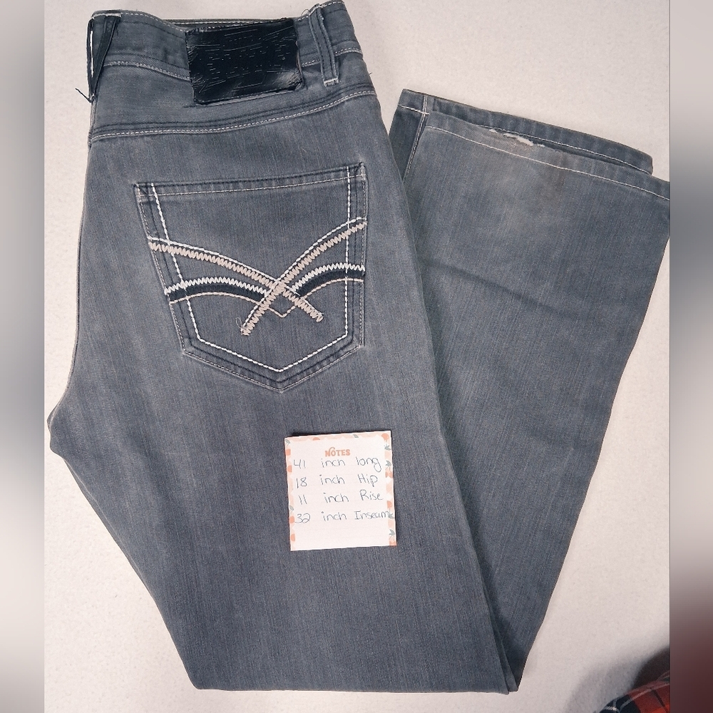 MMA ELITE Mens Jeans with Embroidered Pocket